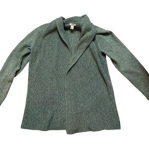 L.L. Bean long heavy weight cardigan